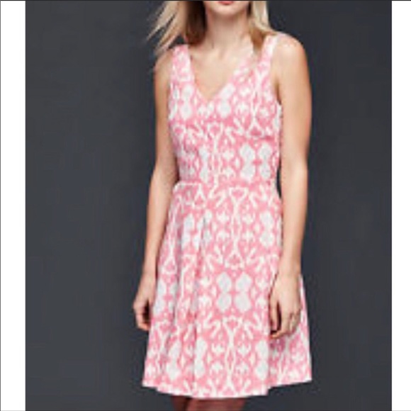 Gap linen fit and flare dress - size 12 - Picture 6 of 6